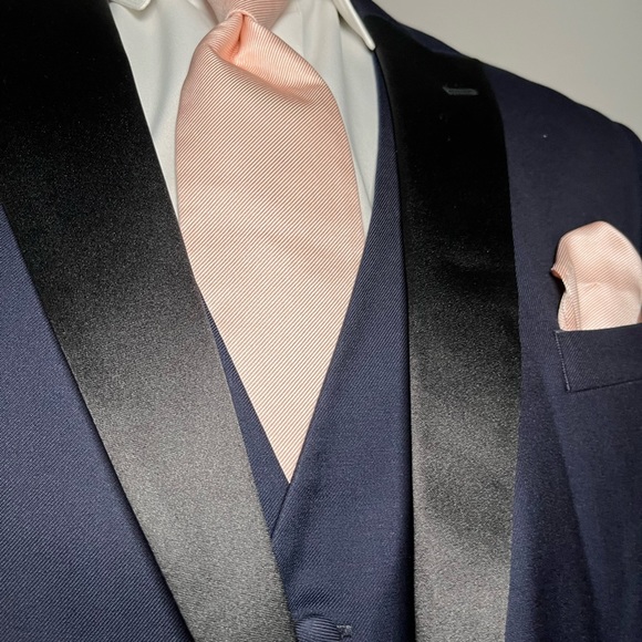 Blake Navy Tuxedo - Picture 3 of 10